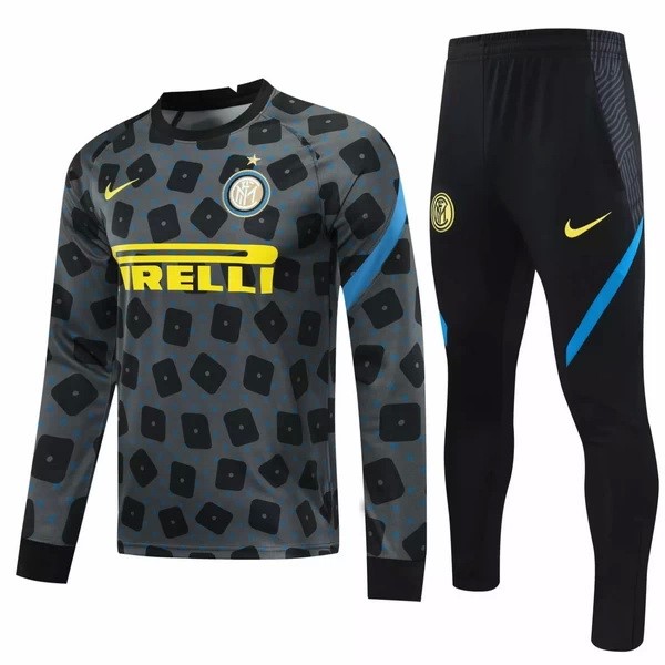 Chandal Inter Milan 2020-21 Gris Negro